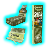 G-Rollz Cheech Chong Sofa Medico Sativo King Slim Papers + Tips