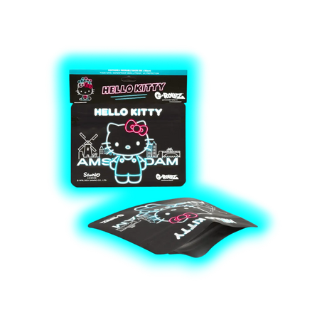 G-Rollz Hello Kitty Neon Amsterdam Smellproof Bags 105 x 80mm 8pcs