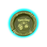 G-Rollz Metal Tin Ashtray Cheech and Chong II Greatest Hits