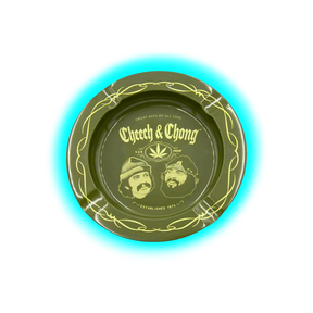 G-Rollz Metal Tin Ashtray Cheech and Chong II Greatest Hits