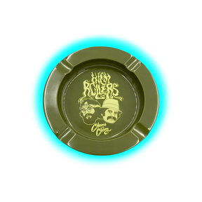 G-Rollz Metal Tin Ashtray Cheech and Chong I High Rollers