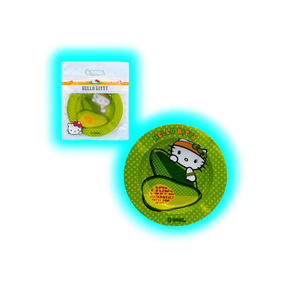 G-Rollz Metal Tin Ashtray Hello Kitty Avocado