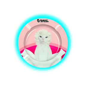 G-Rollz Metal Tin Ashtray - Pets Rock Diamonds