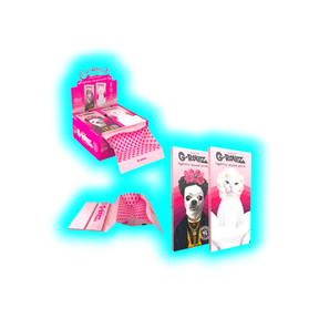 G-Rollz | Mexican Diamonds Set Bio Lightly Dyed Pink BOX à 16pcs