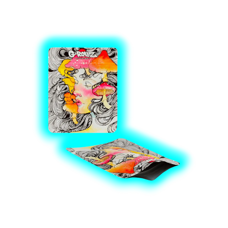 G-Rollz Mushroom Lady Smellproof Bags 100 x 125mm 50pcs