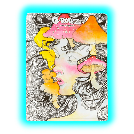 G-Rollz Mushroom Lady Smellproof Bags 150 x 200mm 25pcs