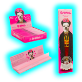 G-Rollz Pets Rock Lightly Died Pink KS Slim Papers Display 25pcs