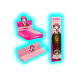 G-Rollz Pets Rock Lightly Died Pink KS Slim Papers Display 25pcs