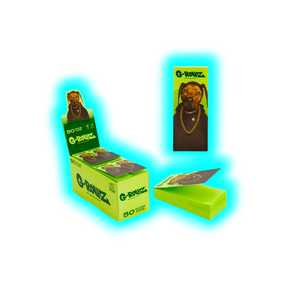G-Rollz Pets Rock Rap Green Filter Tips Display