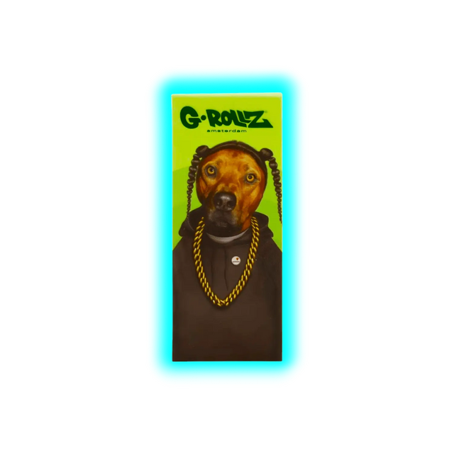 G-Rollz Pets Rock Rap Green Filter Tips