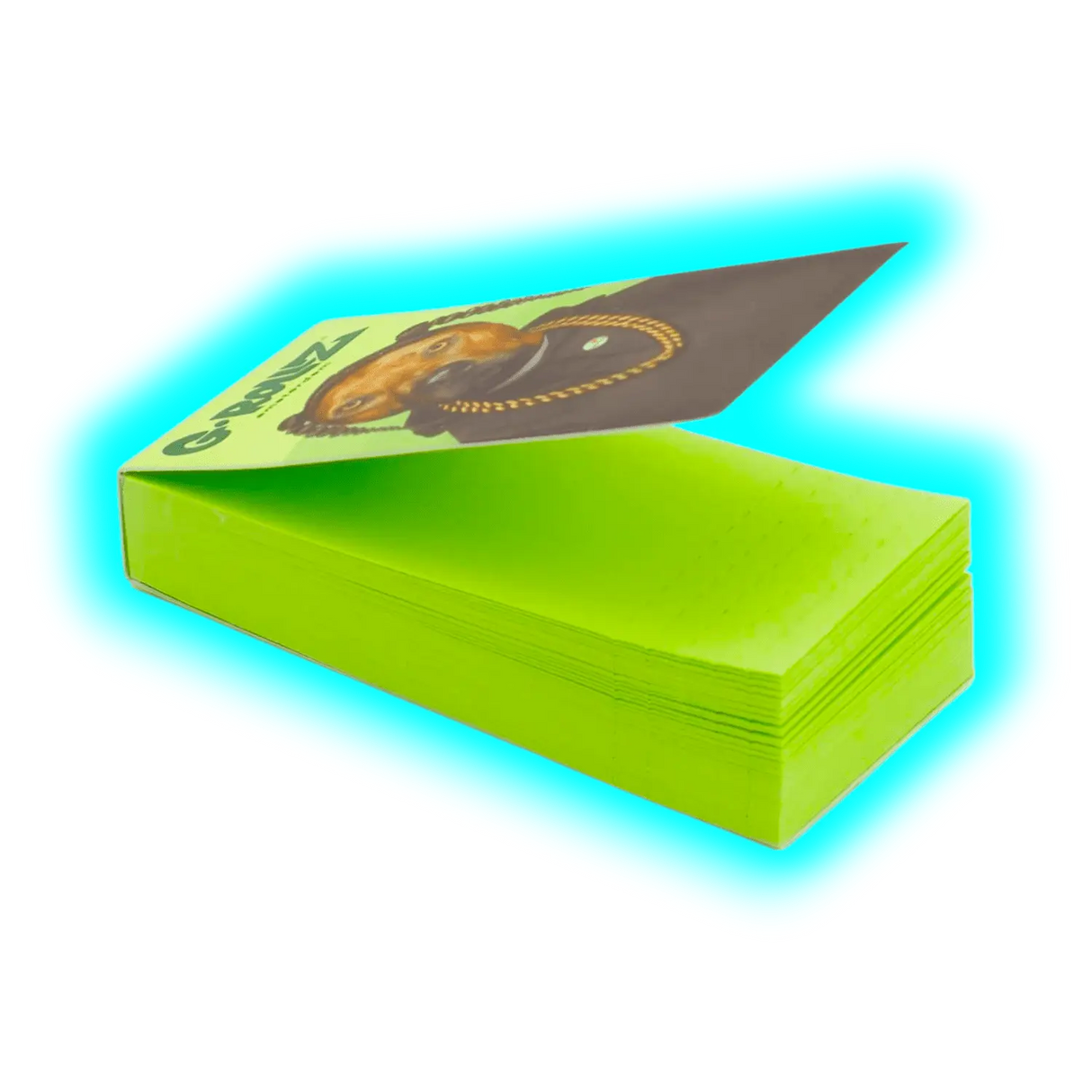 G-Rollz Pets Rock Rap Green Filter Tips