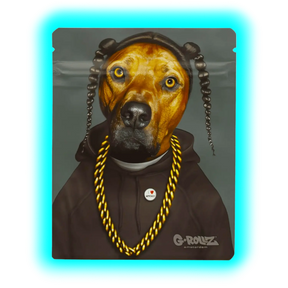 G-Rollz Pets Rock Rap Smellproof Bags 100 x 125mm 8pcs