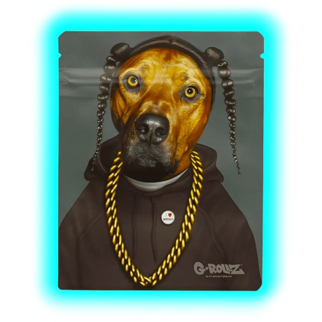 G-Rollz Pets Rock Rap Smellproof Bags 100 x 125mm 8pcs