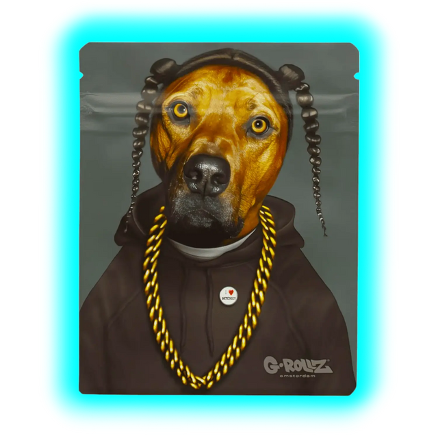 G-Rollz Pets Rock Rap Smellproof Bags 100 x 125mm 8pcs