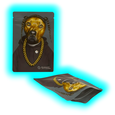G-Rollz Pets Rock Rap Smellproof Bags 100 x 150mm 50pcs