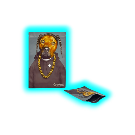 G-Rollz Pets Rock Rap Smellproof Bags 150 x 200mm 1pc