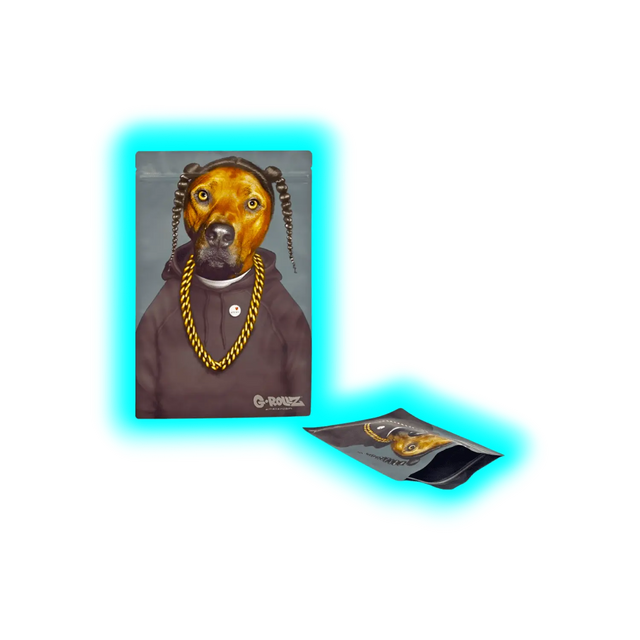 G-Rollz Pets Rock Rap Smellproof Bags 150 x 200mm 1pc