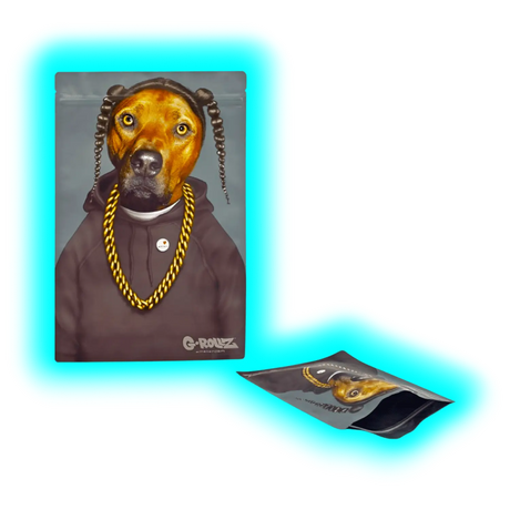 G-Rollz Pets Rock Rap Smellproof Bags 150 x 200mm 1pc