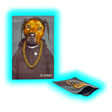 G-Rollz Pets Rock Rap Smellproof Bags 200 x 300mm 25pcs