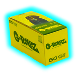 G-Rollz Pets Rock Reggae Yellow Filter Tips Display