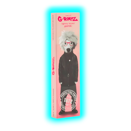 G-Rollz Pets Rock Soup Pink KS Papers + Tips