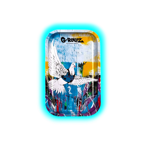 G-Rollz Rolling Tray M Banksy's Bulletproof Dove 175 x 275mm