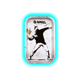 G-Rollz Rolling Tray M Banksy's Flower Thrower Alt 175 x 275mm