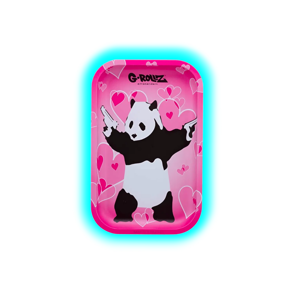 G-Rollz Rolling Tray M Banksy's Panda Gunnin 175 x 275mm