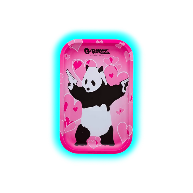 G-Rollz Rolling Tray M Banksy's Panda Gunnin 175 x 275mm