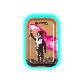 G-Rollz Rolling Tray M Banksy's Torch Boy 175 x 275mm