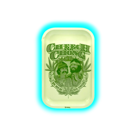 G-Rollz Rolling Tray M Cheech and Chong Badge 175 x 275mm