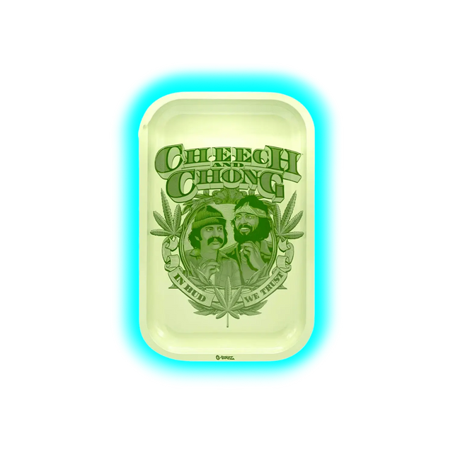 G-Rollz Rolling Tray M Cheech and Chong Badge 175 x 275mm