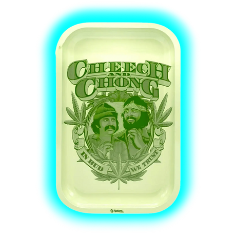 G-Rollz Rolling Tray M Cheech and Chong Badge 175 x 275mm