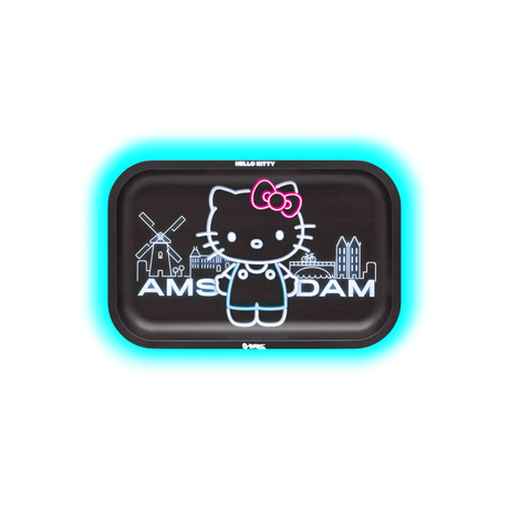 G-Rollz Rolling Tray M Hello Kitty Neon Amsterdam 175 x 275mm