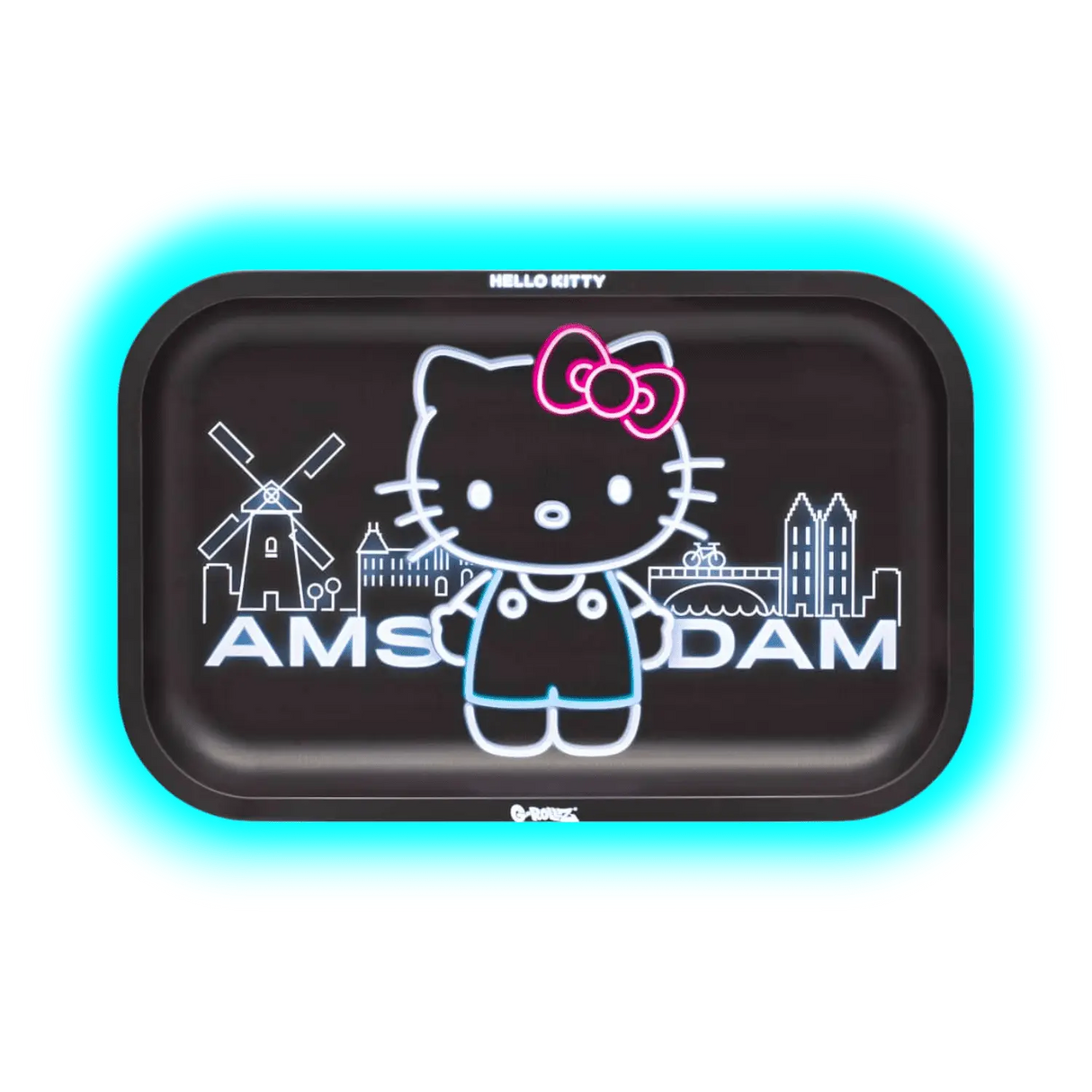 G-Rollz Rolling Tray M Hello Kitty Neon Amsterdam 175 x 275mm