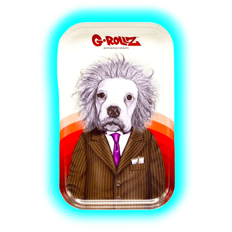 G-Rollz Rolling Tray M Pets Rock - Brain 175 x 275mm