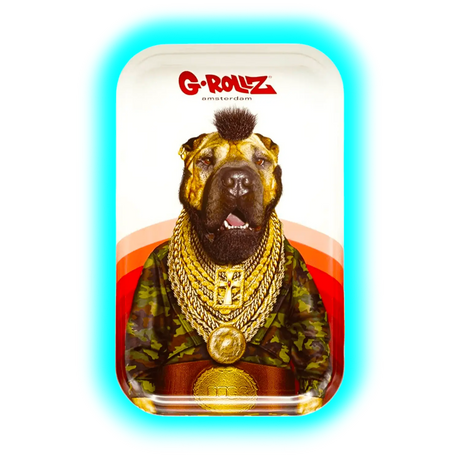 G-Rollz Rolling Tray M Pets Rock - Fool 175 x 275mm