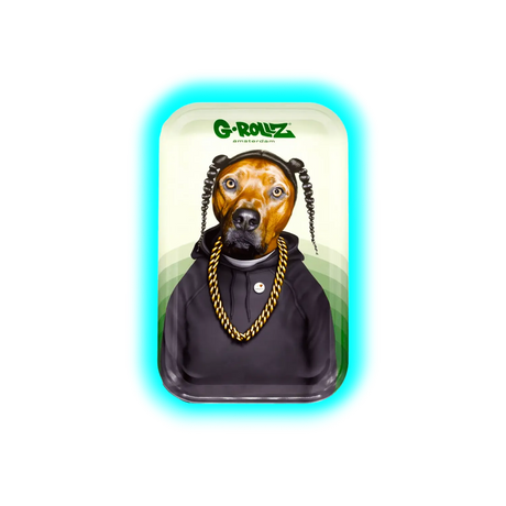 G-Rollz Rolling Tray M Pets Rock - Rap 175 x 275mm
