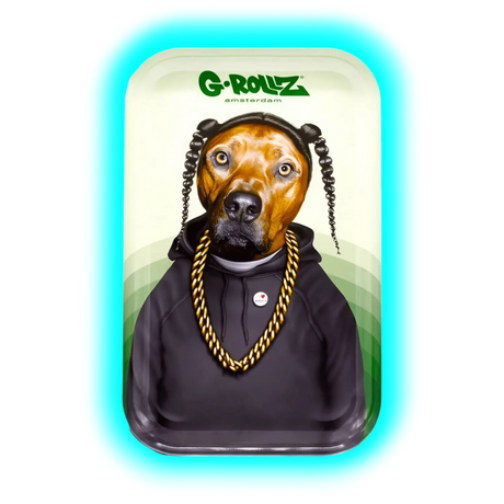 G-Rollz Rolling Tray M Pets Rock - Rap 175 x 275mm