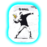 G-Rollz Rolling Tray S Banksy's Flower Thrower Alt 140 x 180mm