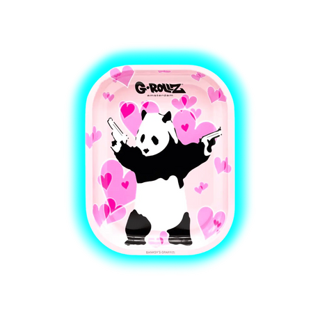 G-Rollz Rolling Tray S Banksy's Panda Gunnin 140 x 180mm