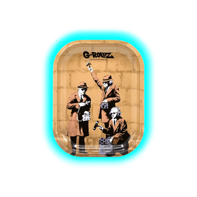 G-Rollz Rolling Tray S Banksy's Spy Booth 140 x 180mm