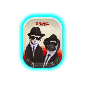 G-Rollz Rolling Tray S Pets Rock - Brothers 140 x 180mm