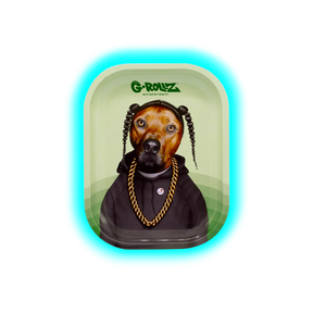 G-Rollz Rolling Tray S Pets Rock - Rap 140 x 180mm