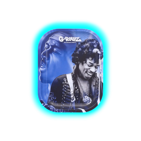 G-Rollz Rolling Tray S Radio Days Blue Spark 140 x 180mm