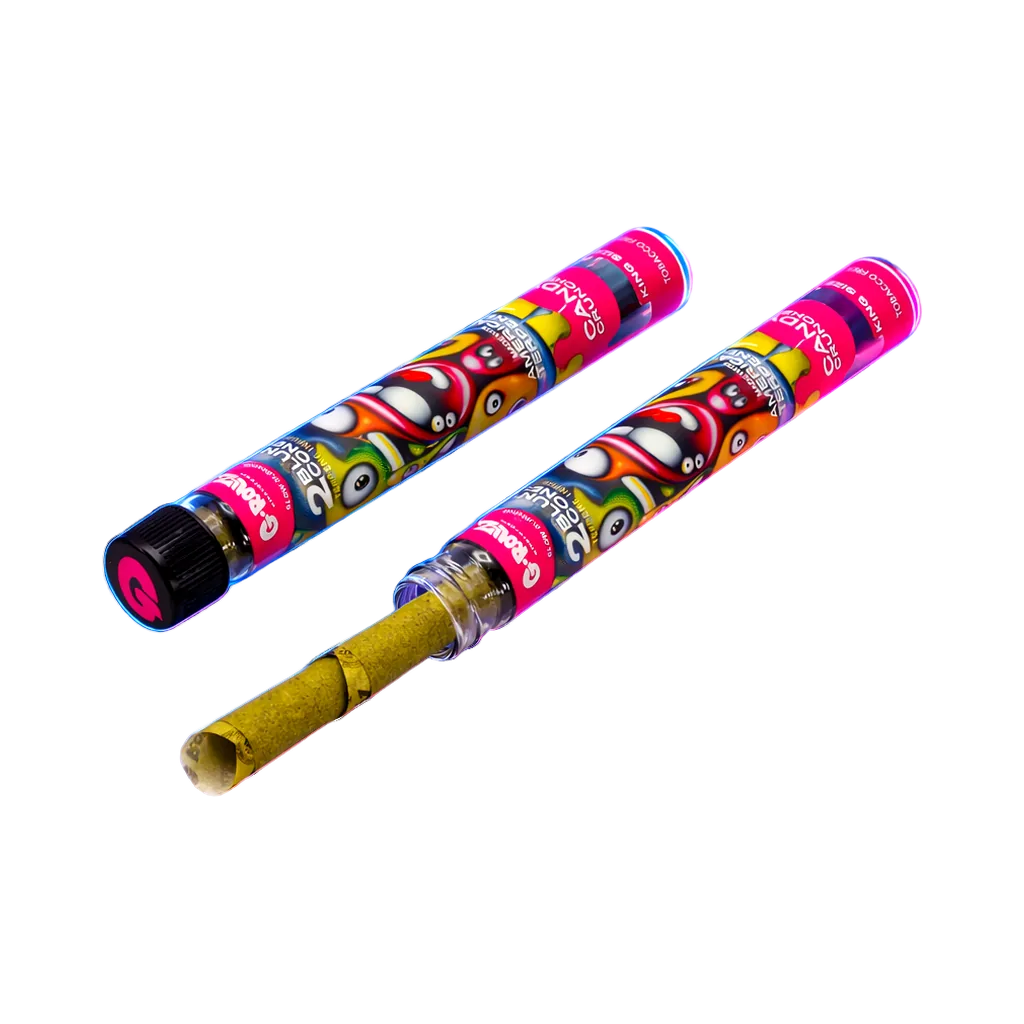 G-Rollz Terpene Infused Blunt Cones Candy Crunched 2pcs