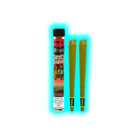 G-Rollz Terpene Infused Blunt Cones Watermelon Sunrise 2pcs