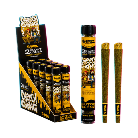 G-Rollz Terpene Infused Blunt Dutch Blend 2pcs in der Frontansicht
