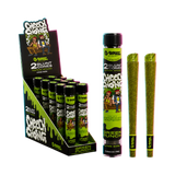 G-Rollz Terpene Infused Blunt Green Punch 2pcs von hinten fotografiert (Rückansicht)