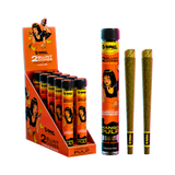 G-Rollz Terpene Infused Blunt Mango Pulp 2pcs von hinten fotografiert (Rückansicht)